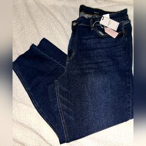Judy blue jeans NWT plus size 24w mid rise skinny dark